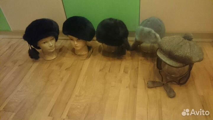 Шапка норковая женская