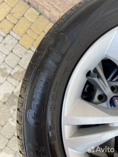Литые диски форд r16 и cordiant 205/55/16