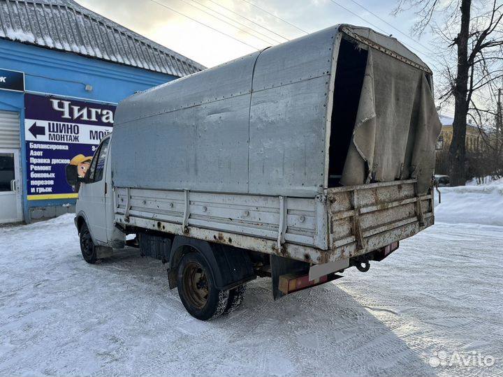 ГАЗ ГАЗель 3302 2.4 МТ, 1999, 88 000 км