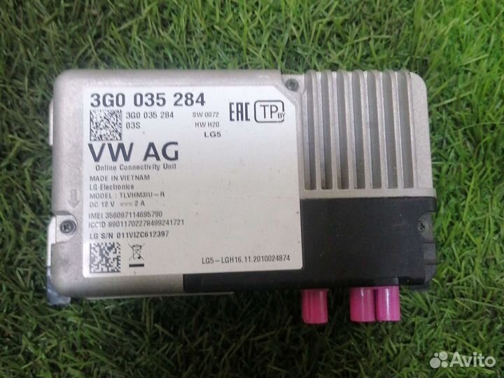 Электронный блок volkswagen Polo mk 6 1.6