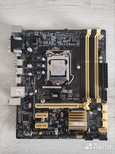 Материнская плата 1150 с процессором i5