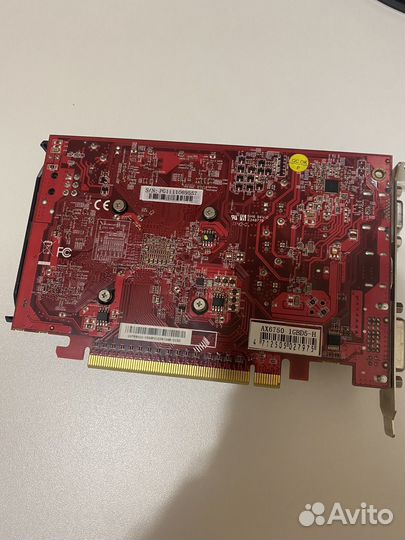 Видеокарта Radeon HD6750
