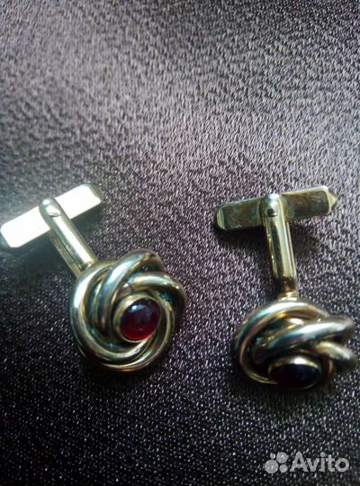Запонки и зажим для галстука swank USA 50 годы