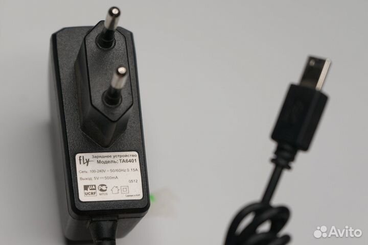 Зарядное устройство для телефона Fly TA6401
