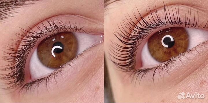 Ламинирование ресниц и бровей