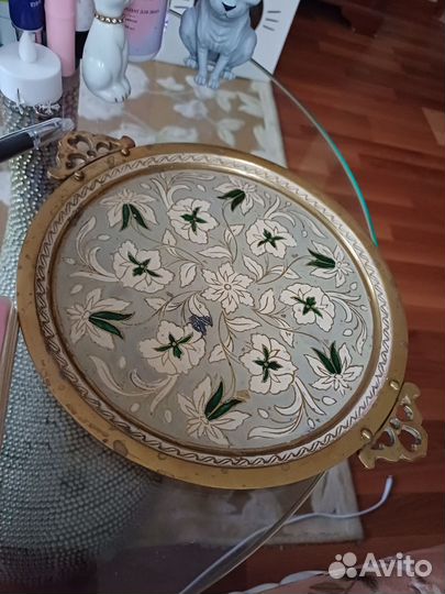 Набор рюмок латунь