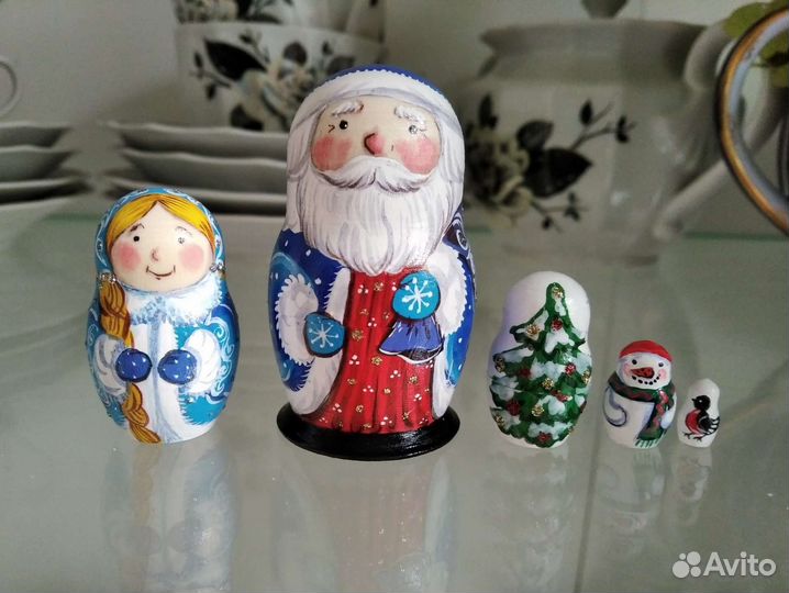 Матрёшка Дед Мороз