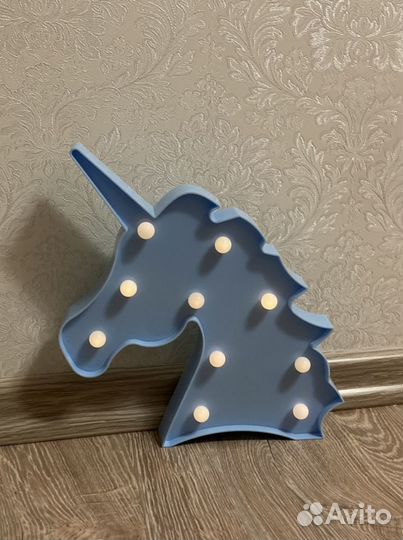 Светильник единорог