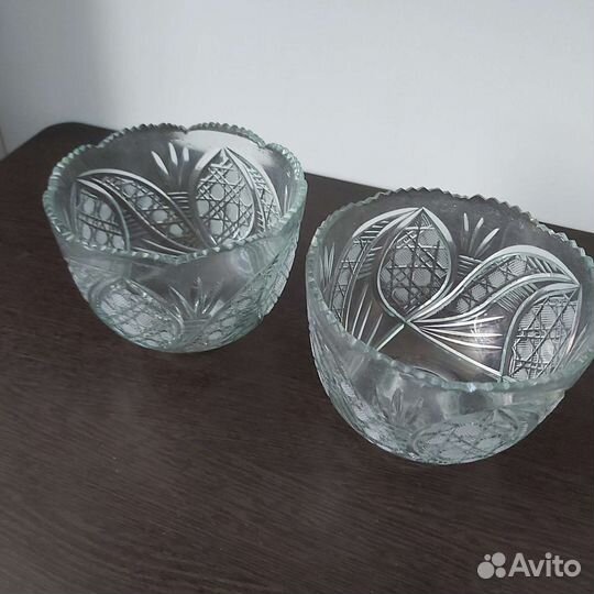 Салатники, стаканы, соусники, туфельки