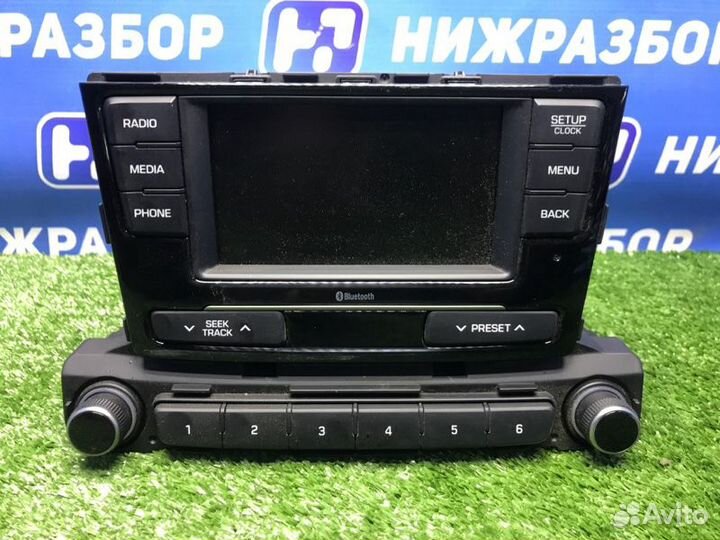 Магнитола Hyundai Solaris 2 HCR 1.6 2019