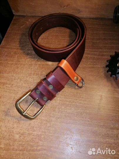 Ремень кожаный