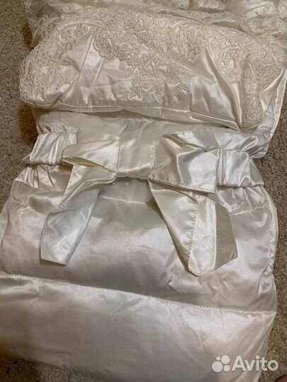 Зимний конверт для выписки 