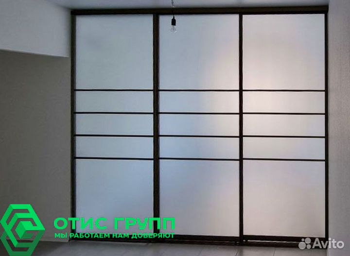 Стеклянные перегородки