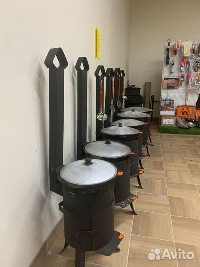 Казан и печь (комплекты от 6л до 22л)