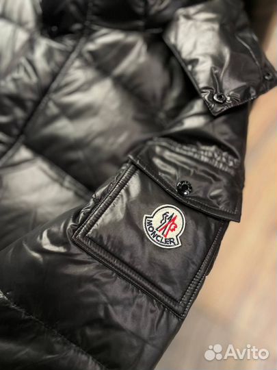 Пуховик Moncler длинный пух