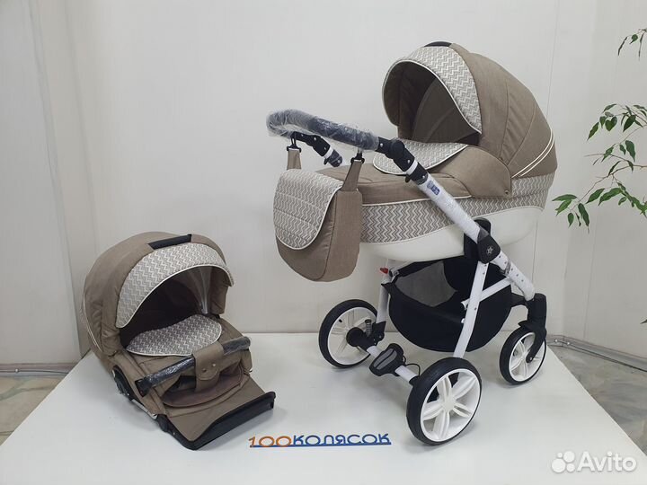 Adamex (Be2Me \ Bellagio) / Коляска модульная 2в1