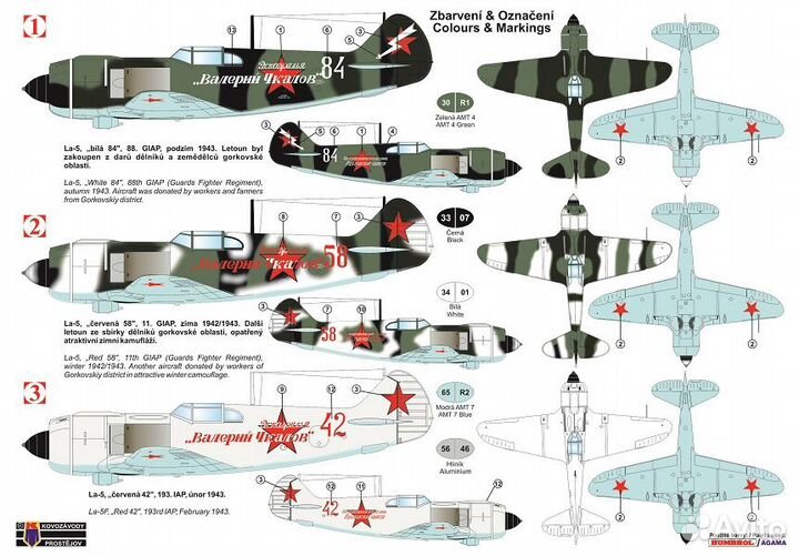 Сборная модель самолета KP Models KPM0172