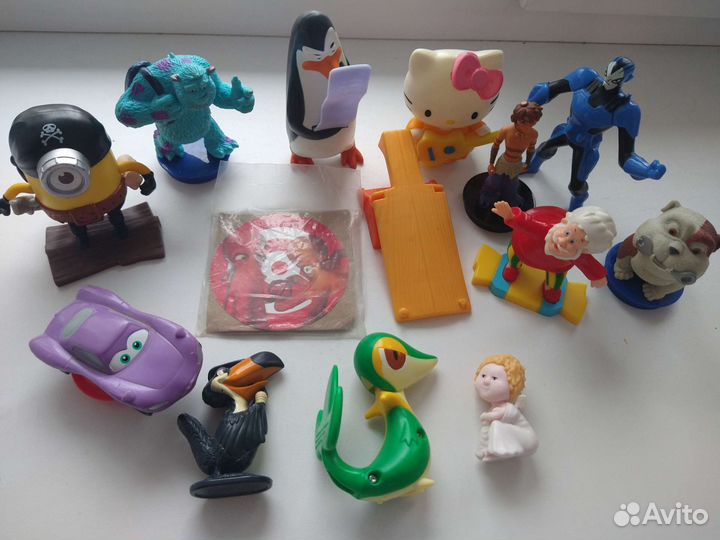 Топперы. Игрушки из кинотеатров и Макдональдса