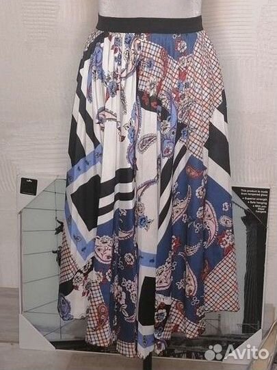 Юбка длинная 46 плиссированная