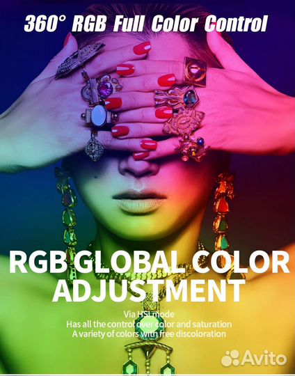 Видеосвет btfoor Handheld RGB Stick Light