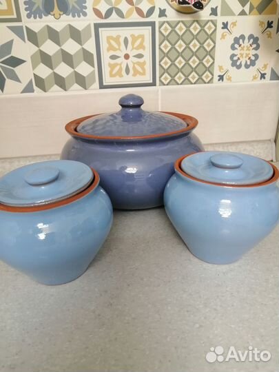 Глиняный горшок для запекания