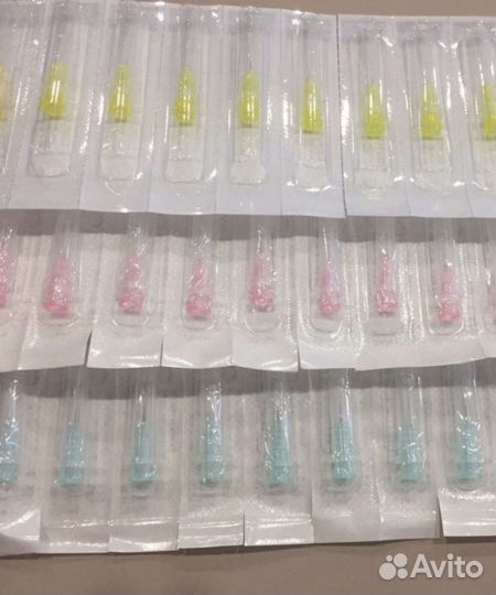 Иглы для мезотерапии 32g4, 16g30 и др