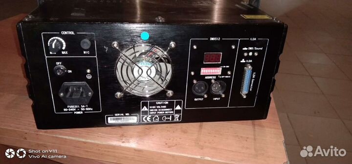 Лазер для дискотек зеленый