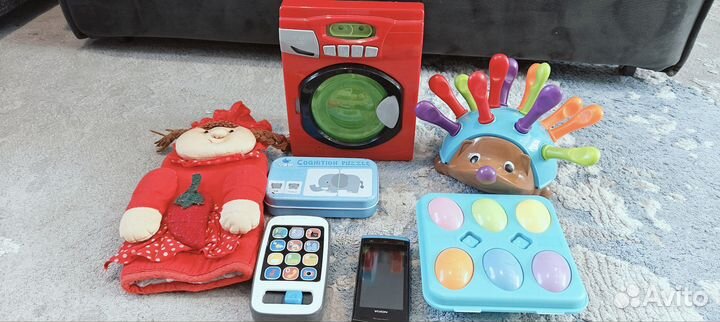 Развивающие игрушки пакетом
