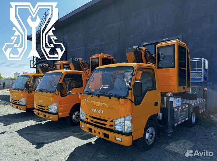 Автовышка Isuzu Elf, 2023 г