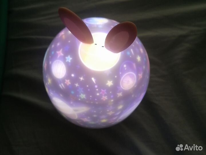 Детский ночник проектор Блютуз музыкальный