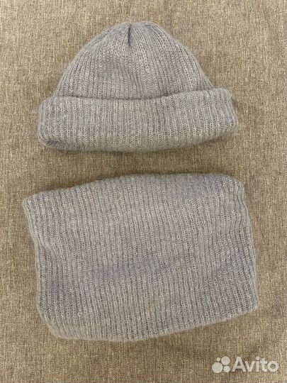 Комлект шапка и снуд