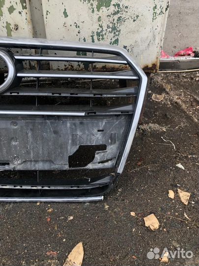 Решетка и бампер Audi A7 Оригинал