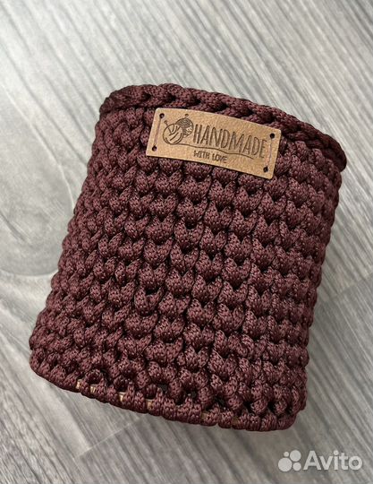 Корзинка из полиэфирного шнура