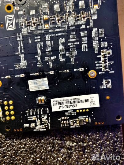 Плата Asus strix RX 570 4g