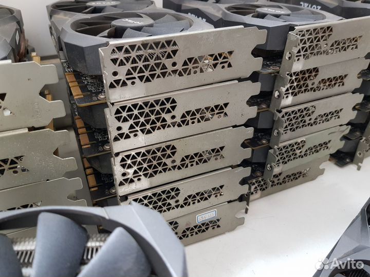 Видеокарты Zotac P102-100 10gb