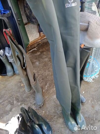 Сапоги рыбацкие болотные и забродные
