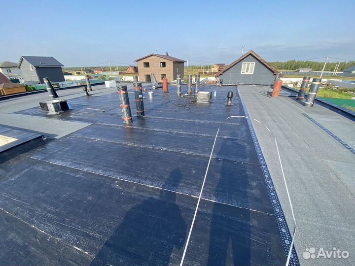 Кровельные работы (мягкая кровля)