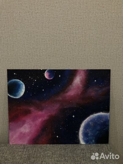 Галактика акрилом
