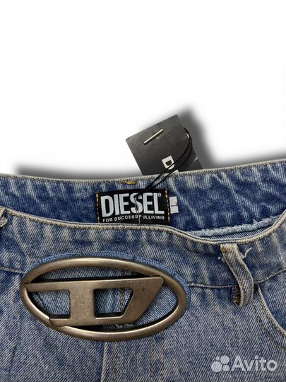 Шорты джинсовые diesel На узкие бедра