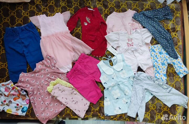 Пакет вещей для девочки 86