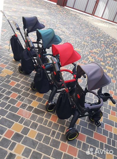 Детский трехколесный велосипед складной (Стиль)