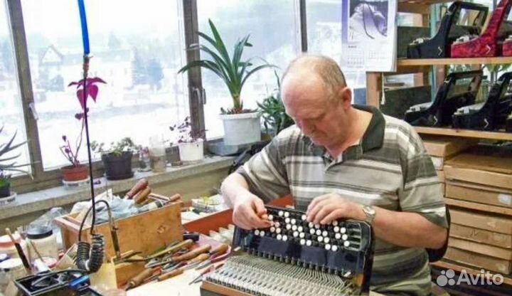 Ремонт Аккордеонов,баянов гармоней.Все виды работ