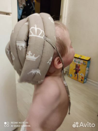 Шапка-шлем противоударный