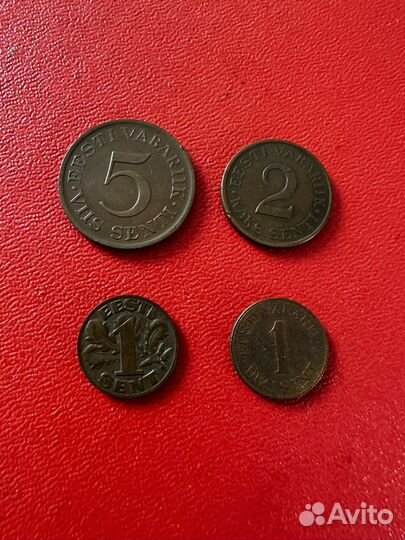 2 kroone 1930 г Эстония, монеты Эстония прибалтика