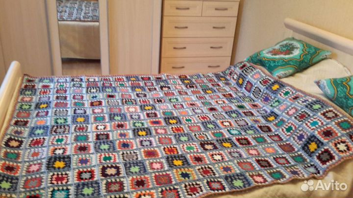 Плед ручной работы