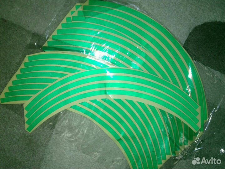 Полосы на обод колеса самоклеющиеся