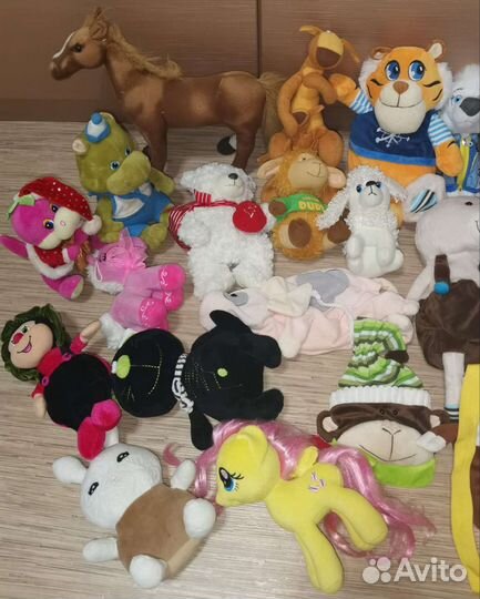 Пакет хороших чистых мягких игрушек 24шт