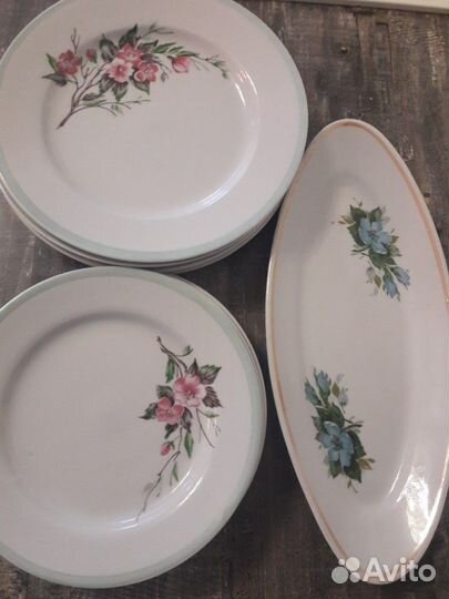 Винтажные тарелки