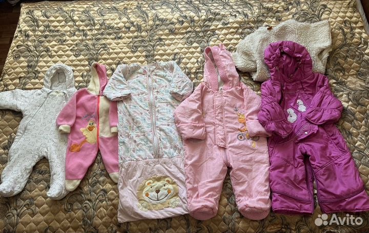 Одежда на девочку пакетом 62/68/74/80
