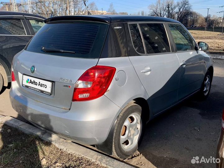 Skoda Fabia 1.2 МТ, 2012, 174 000 км